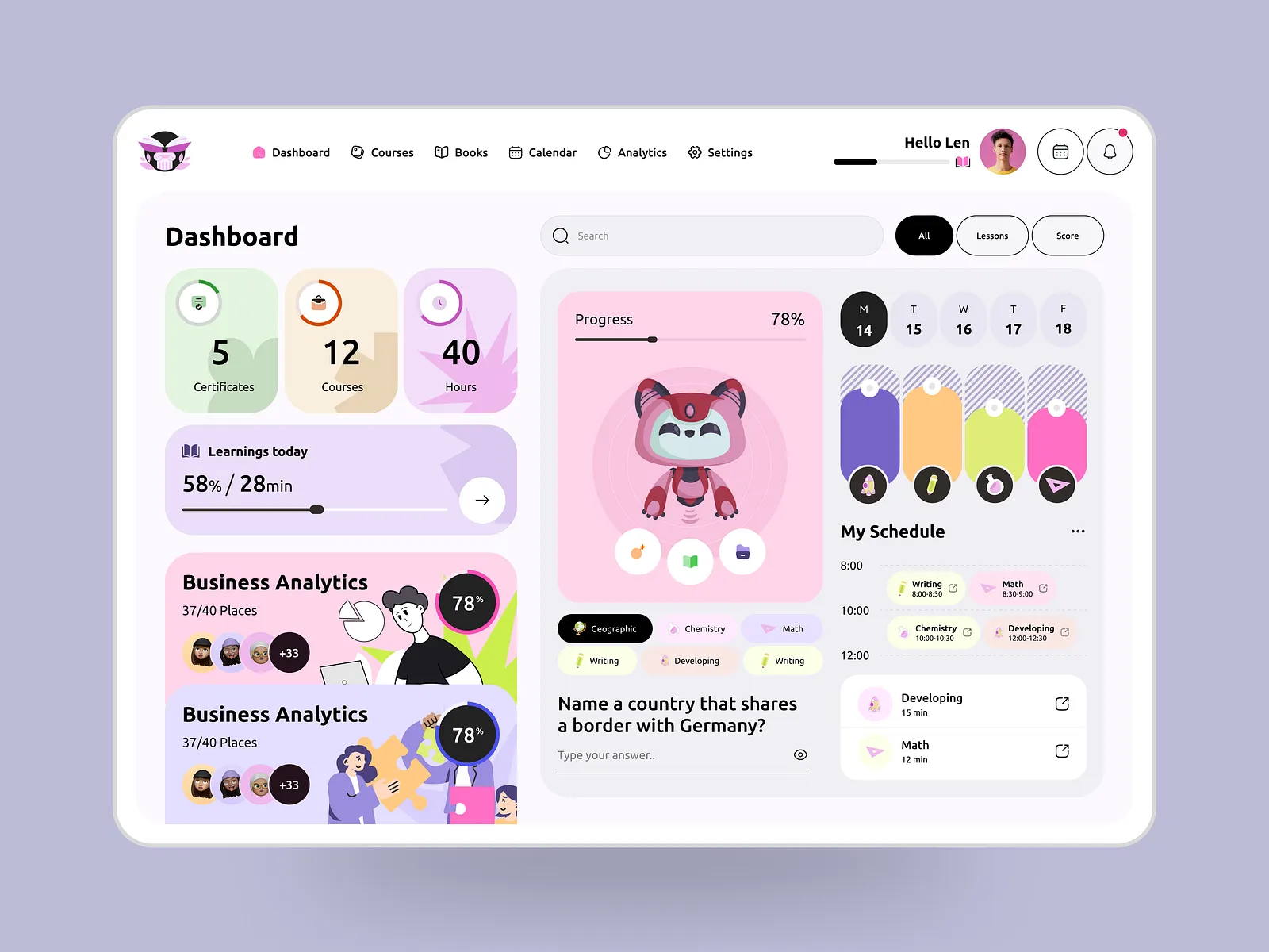 Cake Garden beatifull